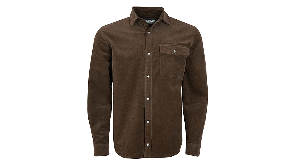 Mountain Khakis Waylon Cord Chore Shirt Relaxed Fit - Mens, Cedar, L, N44201CEDARL