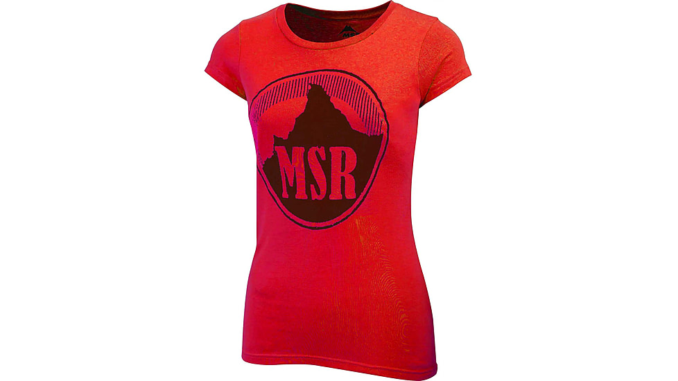 MSR Vintage T-Shirt - Womens, Small, Red, 9136
