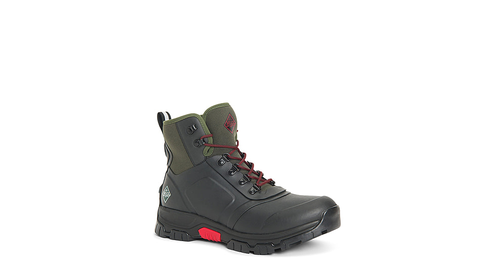 Muck Boots Apex Lace Up Boots - Men's, Black, 8, AXML-000-BLK-080