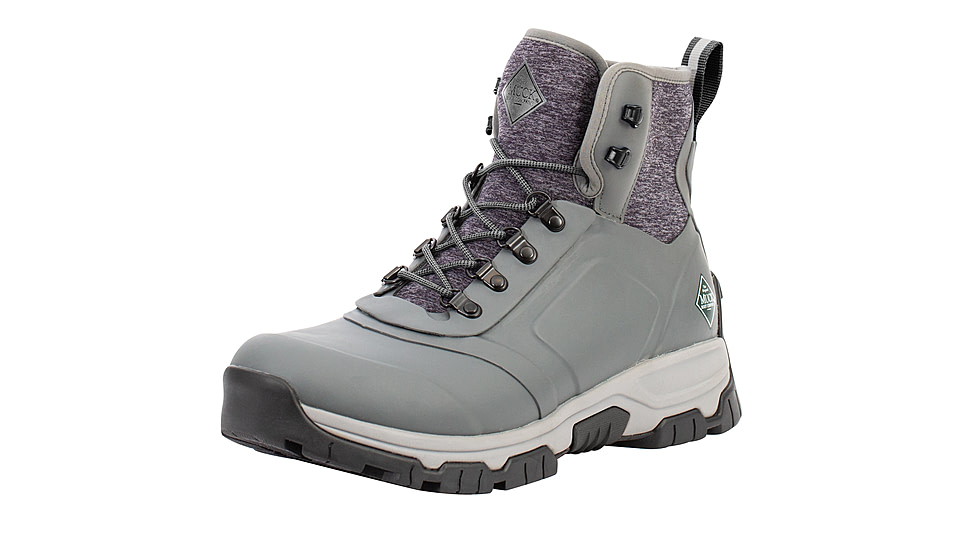 Muck Boots Apex Lace Up Boots - Mens, Gray, 14, AXML-101-GRY-140