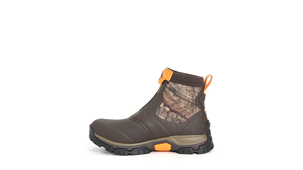 Muck Boots Apex Zip Mid Boots - Mens, Brown/Moct Camo, 7, AXMZ-MOC-CAM-070