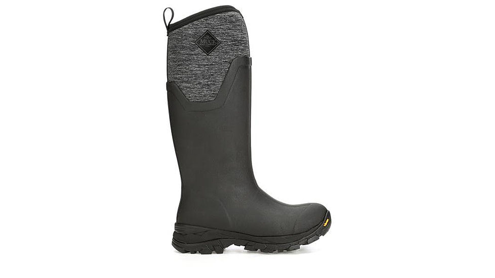Muck Boots Arctic Ice Grip A.T. Tall Boots - Womens, Black/Jersey Heather, 8, ASVTA-100-BLK-080