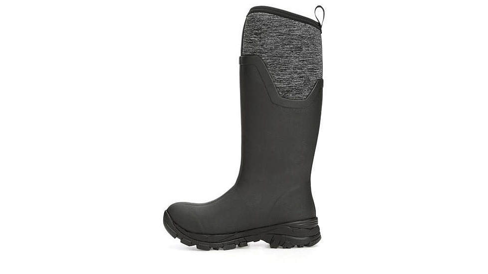 Muck Boots Arctic Ice Grip A.T. Tall Boots - Womens, Black/Jersey Heather, 8, ASVTA-100-BLK-080