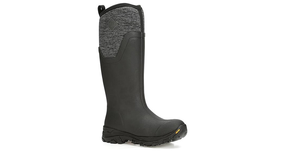 Muck Boots Arctic Ice Grip A.T. Tall Boots - Women's, Black/Jersey Heather, 8, ASVTA-100-BLK-080