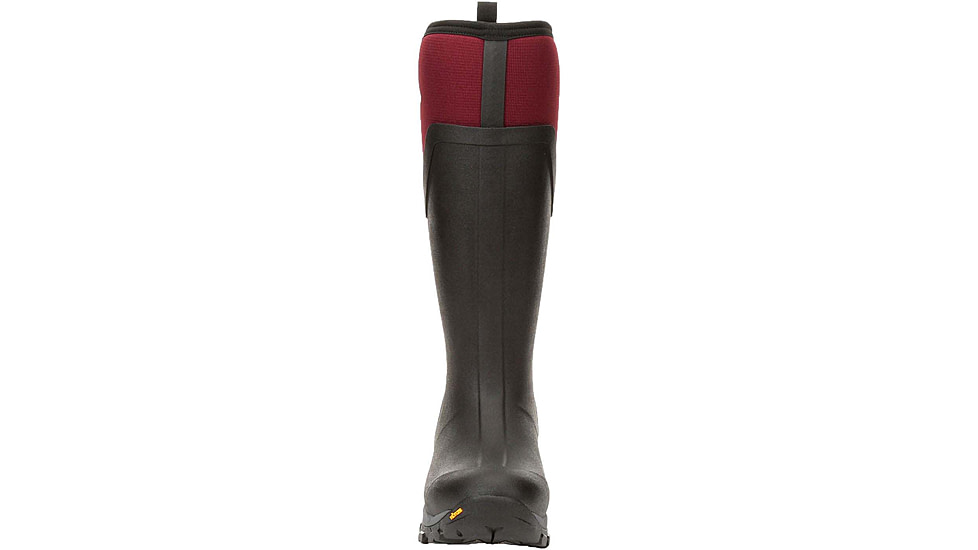 Muck Boots Arctic Ice Grip A.T. Tall Boots - Womens, Black/Maroon, 8, ASVTA-600-RED-080