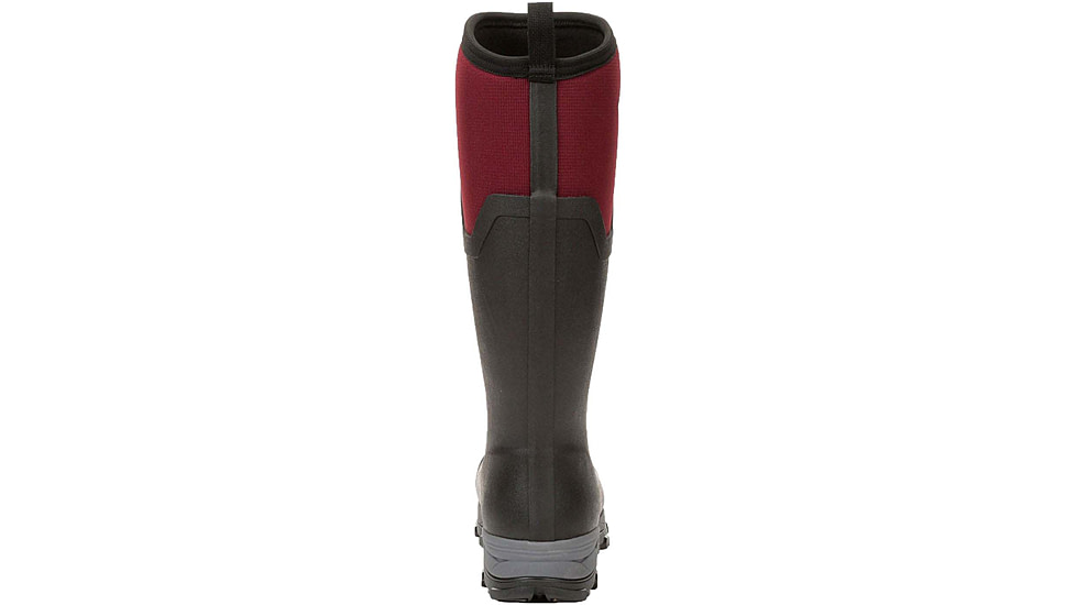 Muck Boots Arctic Ice Grip A.T. Tall Boots - Womens, Black/Maroon, 8, ASVTA-600-RED-080