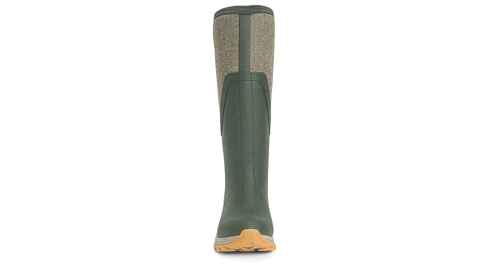 Muck Boots Arctic Sport II Tall - Womens, Dark Olive/Herringbone, 6, AS2T-3TW-GRN-060
