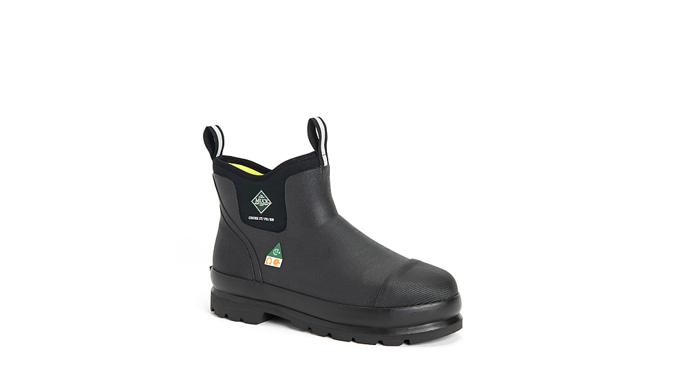 Muck Boots Chore Chelsea CSA Steel Toe Boots - Men's, Black, 9, CCST-CSA-BLK-090