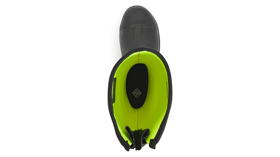 Muck Boots Chore Classic Steel Toe Wide Calf Boot - Mens, Black, 5, MCXF-STL-BLK-050