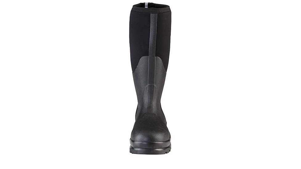 Muck Boots Chore Classic Tall Steel Toe Rubber Work Boots - Mens, Black, 9, CHS-000A-BLK-090