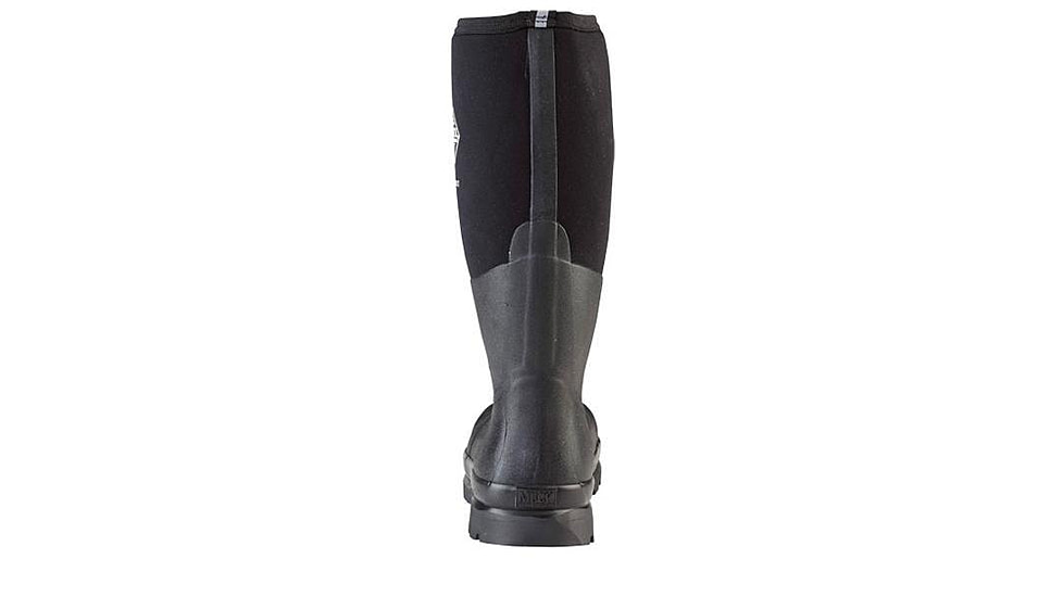 Muck Boots Chore Classic Tall Steel Toe Rubber Work Boots - Mens, Black, 9, CHS-000A-BLK-090