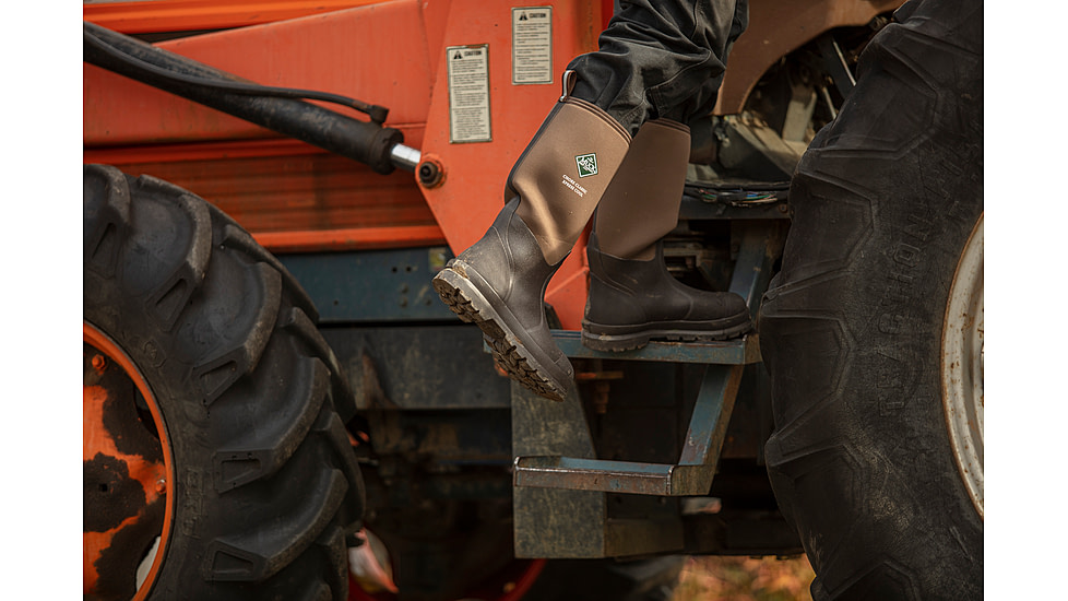 Muck Boots Chore Classic Tall Xpress Cool Boot - Mens, Bark, 15, CHHC-900-BRN-150