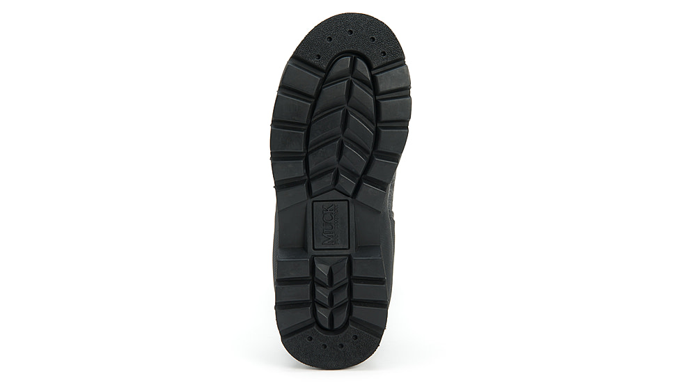 Muck Boots Chore Mid Wateproof Rubber Work Boot - Mens, Black, 5, CHM-000A-BL-050