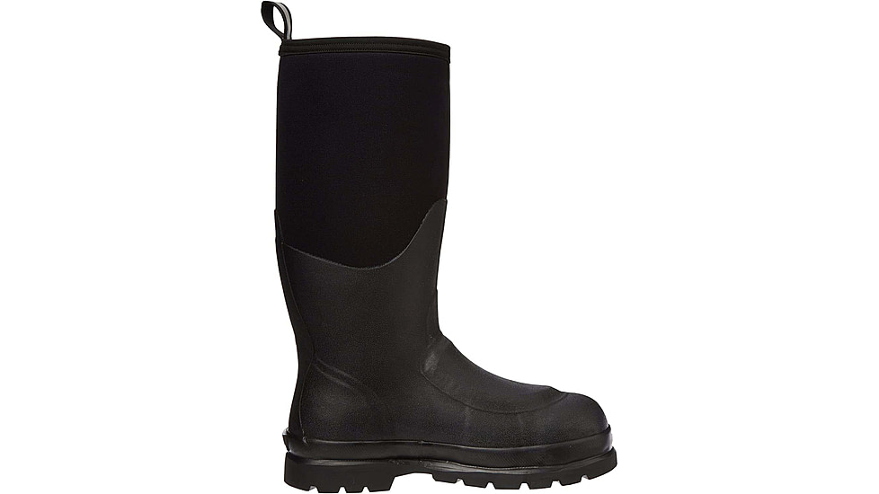 Muck Boots Chore Tall Metatarsal Guard Steel Toe Boots - Mens, Black, 12, CHS-META-BLK-120