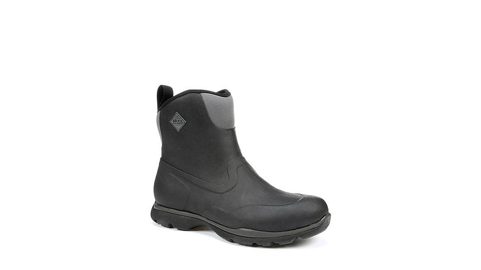 Muck Boots Excursion Pro Mid Cool Versatile Outdoor Boots - Men's, Black/Gunmetal, 7, FRMC-000-GRY-070