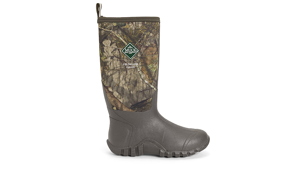 Muck Boots Fieldblazer Classic Boots - Mens, Brown/Mossy Oak Country, 6, FBC-MOCT-MOK-060