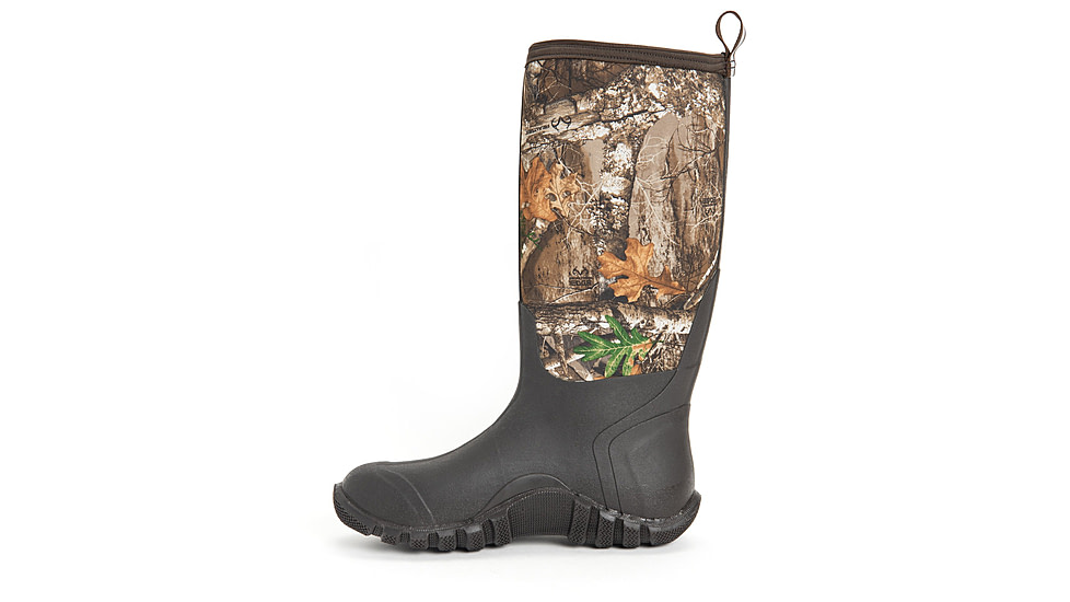Muck Boots Fieldblazer Classic Fleece Boots - Mens, Brown/RealTree Edge Camouflage, 10, FBF-RTE-CAM-100