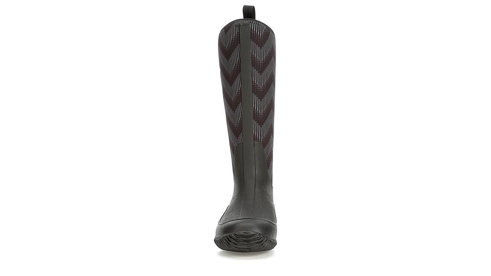 Muck Boots Hale Multi-Season Boot - Womens, Black/Black Chevron, 9, HAW-1WAV-BLK-090