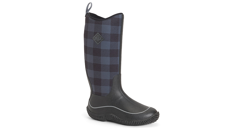 Muck Boots Hale Multi-Season Boot - Womens, Black / Gray Plaid, 11, HAW-1PLD-BLK-110