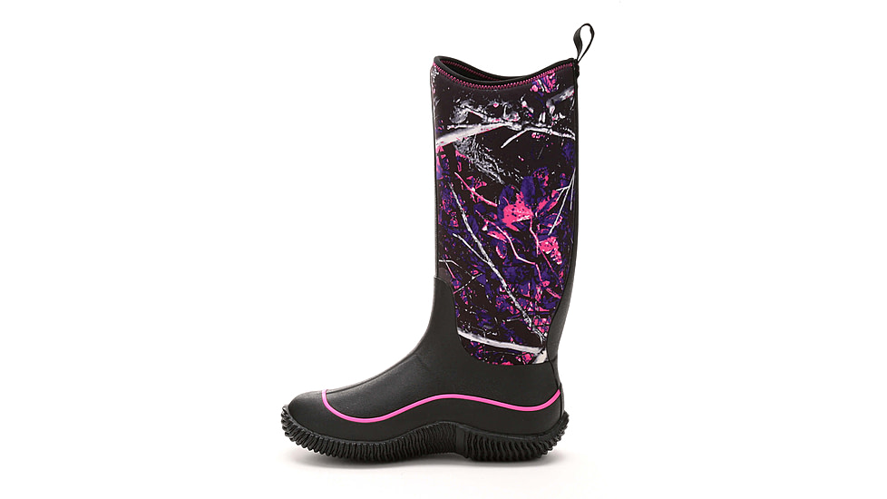 Muck Boots Hale Multi-Season Boot - Womens, Black/Muddy Girl Camo, 6, HAW-MSMG-MNS-060