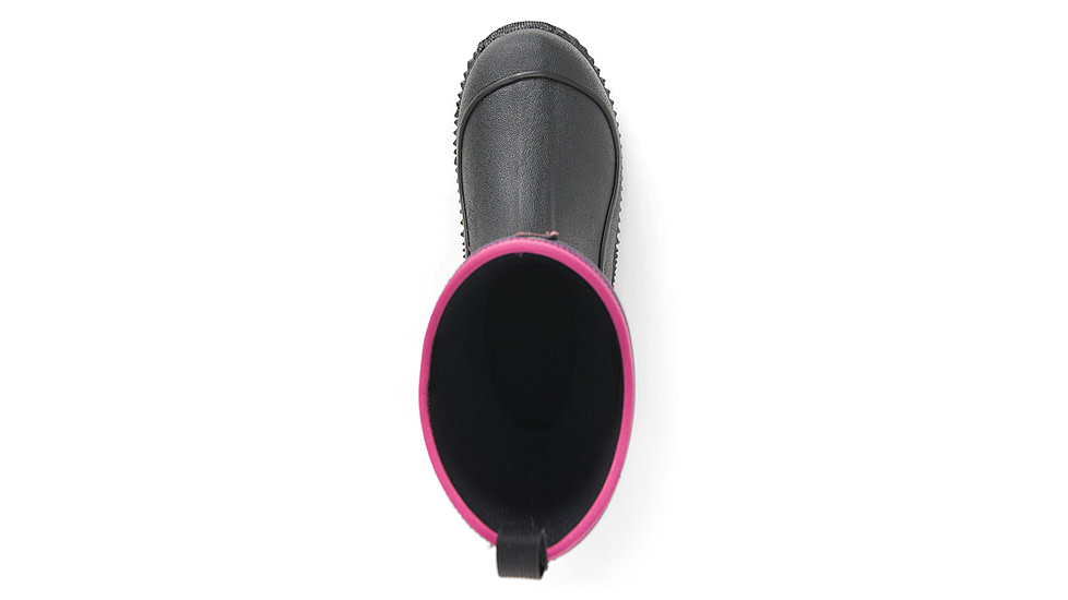 Muck Boots Hale Rubber Boots - Kids, Black/Magenta Digi Terrain Fade, 11, KBH-004-BLK-110