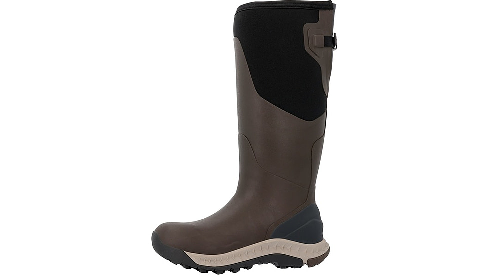 Muck Boots Woodland Pro Adjustable Tall Hunting Boots - Men's, 9 US, Turkish Coffee/Brindle, MWP17M90-9