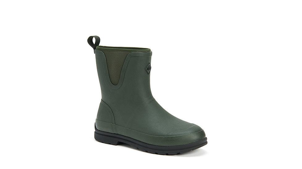 Muck Boots Muck Originals Pull On Mid Boots - Men's, Moss, 13, OMM-300-GRN-130