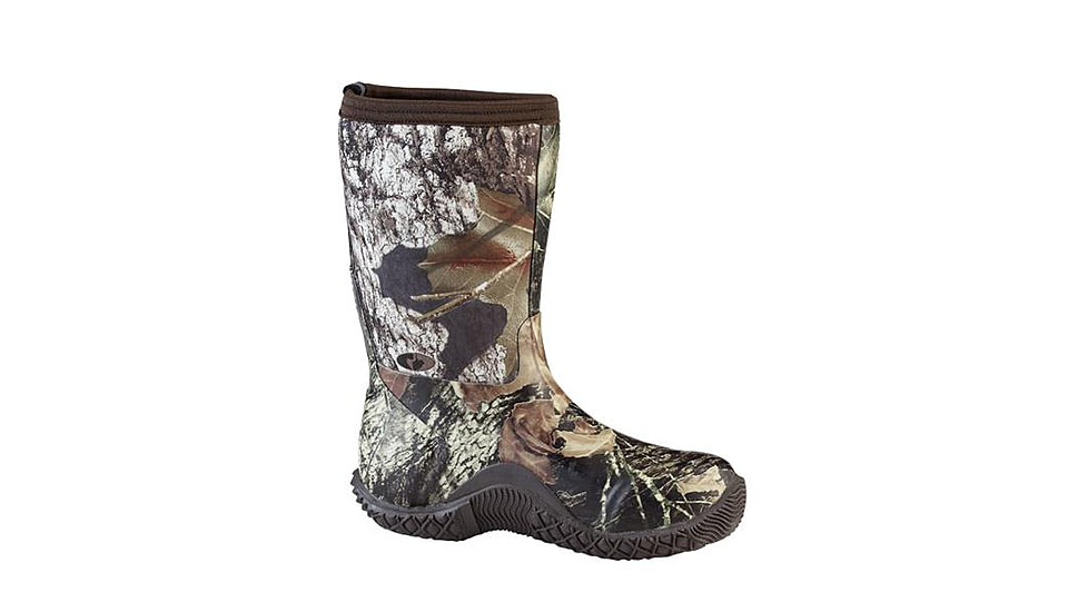Muck Boots Kid's Rover II Boots, Mossy Oak Break Up, 1, RVT-MOBU-MO-010