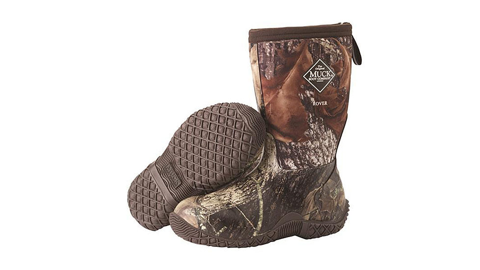Muck Boots Rover II Boots - Kids, New Mossy Oak Break Up, 1, RVT-MOBU-MO-010