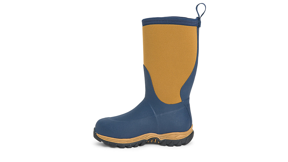 Muck Boots Rugged II Outdoor Performance Boots - Kids, Navy/Tan, 9, RG2-902-TAN-090