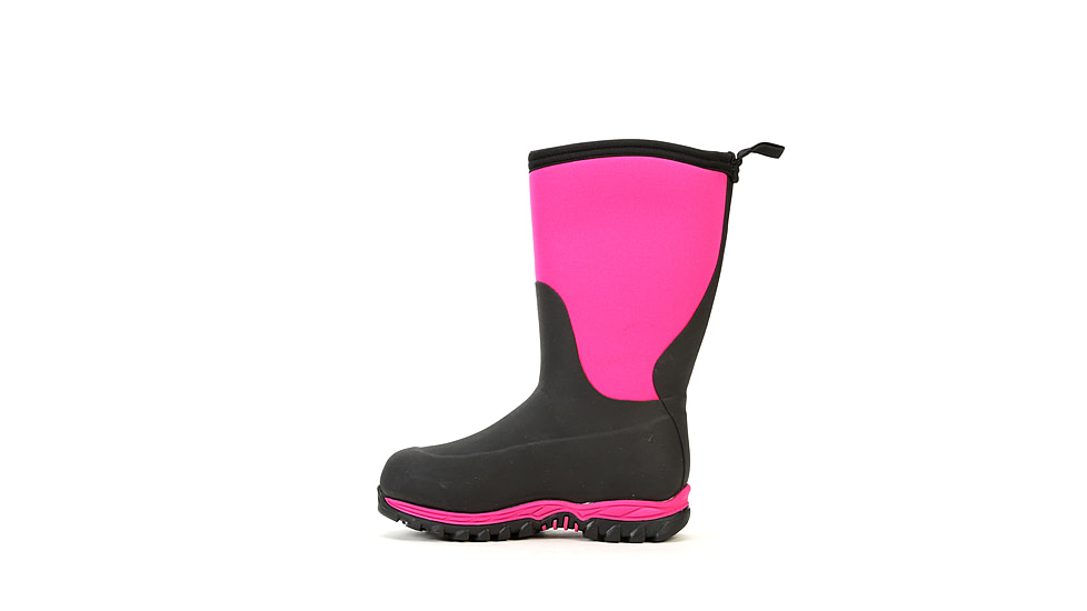 Muck Boots Rugged II Outdoor Performance Boots - Kids, Pink, Black, 6, RG2-400-PNK-060