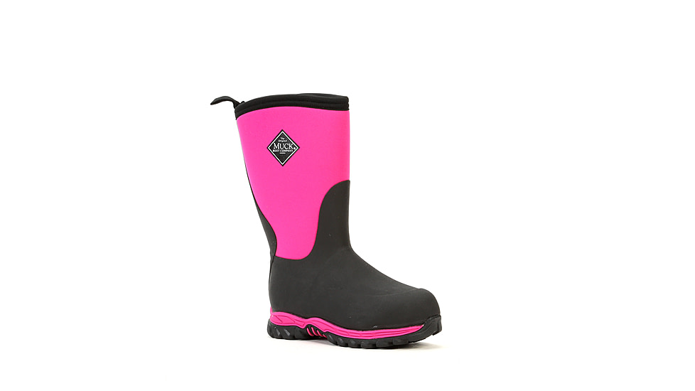 Muck Boots Kids Rugged Ii Kids Performance Outdoor Sport, Pink/Black, 6, RG2-400-PNK-060
