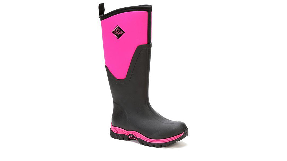 Muck Boots Women's Arctic Sport II Tall, Pink, 8, AS2T-400-PNK-080