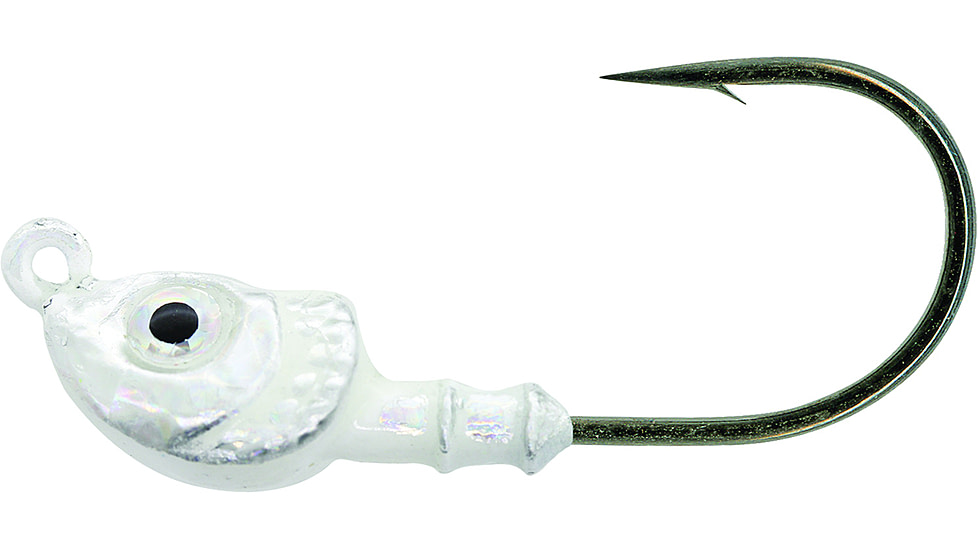 Mustad Elite Inshore Darter Jighead, 1/8 oz Pearl, 4/Pack, SSD786-1/8-PEA-4