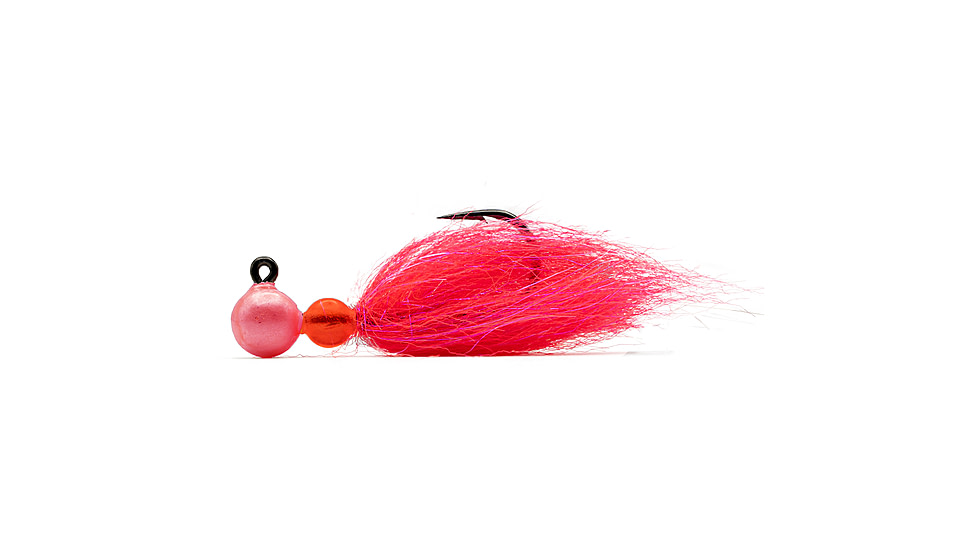 Mustad Sink It Series Jig, 1/8oz, Pink Pearl Cerise, 1, SBJ-1/8-PFR-1