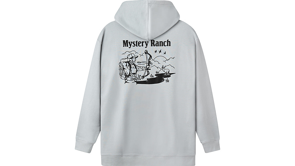 Mystery Ranch Archer Elk Hoodie - Mens, Heather Grey, Large, 113258-032-40-L