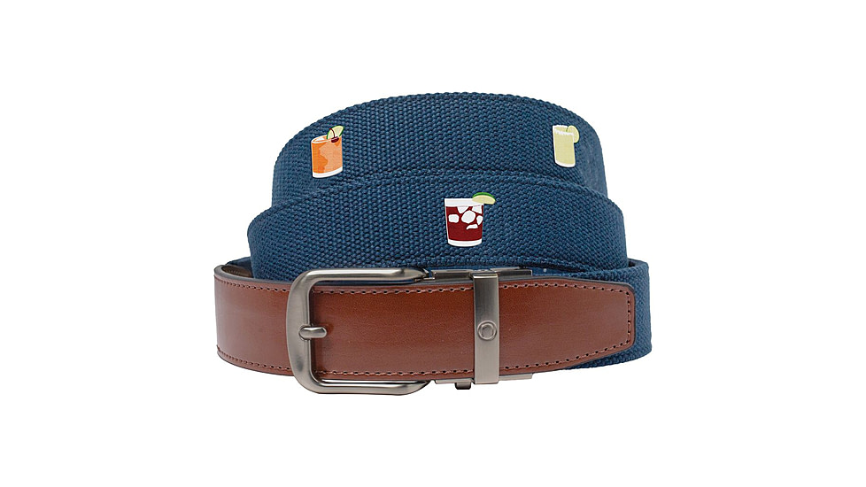 Nexbelt Embroidered Belt, Drinks, Up to 50&quot; Waist, CEP4887