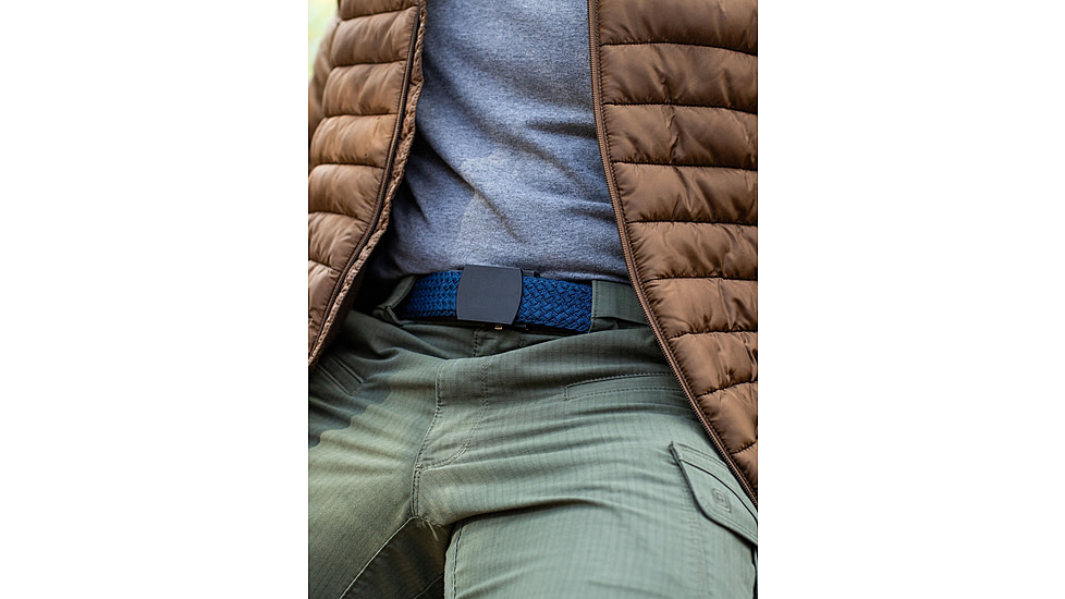 Nexbelt Explorer Braided Belt, Navy, Up to 50 Waist, PCA2494