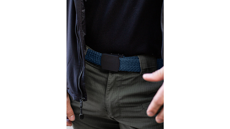 Nexbelt Explorer Braided Belt, Navy, Up to 50 Waist, PCA2494