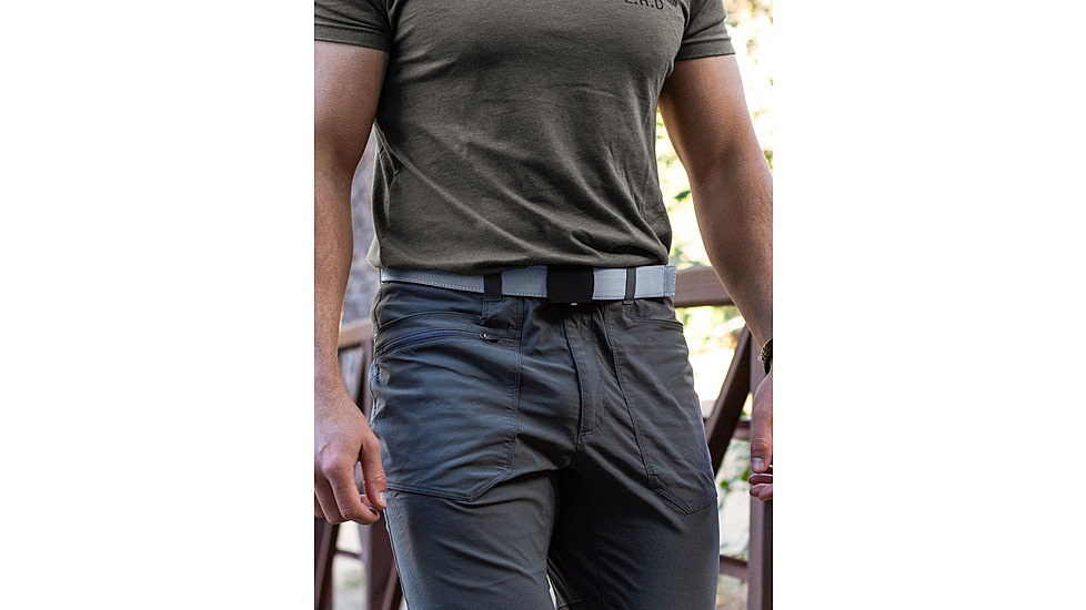 Nexbelt Explorer Smooth Belt, Grey, Up to 50 Waist, PCA2456