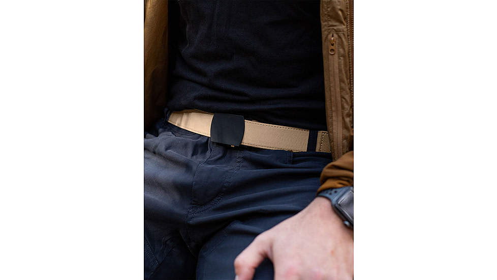Nexbelt Explorer Smooth Belt, Tan, Up to 50 Waist, PCA2470