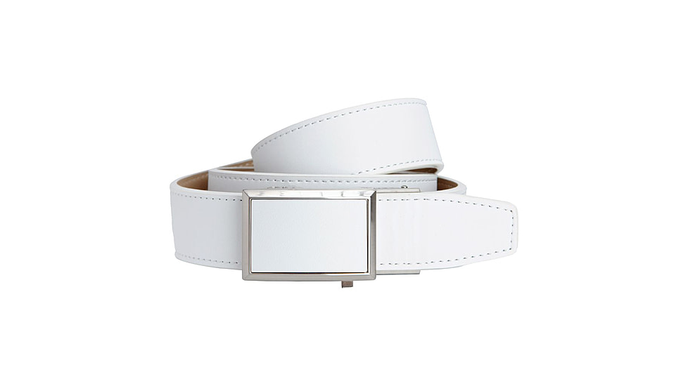 Nexbelt Go-In Belt, Smooth White, Up to 50" Waist, PGG2098