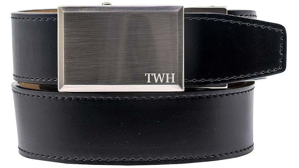 Nexbelt Go-In Beveled Shield Belt, Black, PGG4515