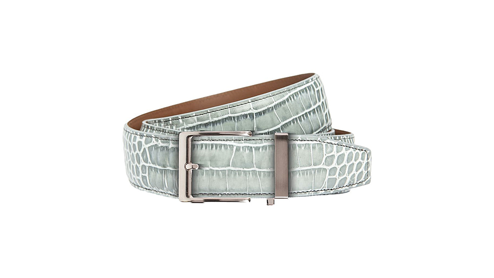 Nexbelt Kayiman Belt, Light Grey, Up to 50&quot; Waist, PCU1336