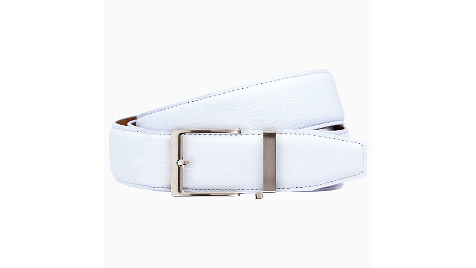 Nexbelt Pebble Belt, White, Up to 50 Waist, PCU1381