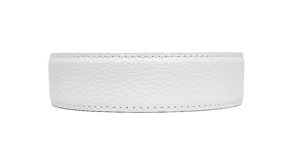Nexbelt Pebble Grain Strap Belt, White, SCL3754