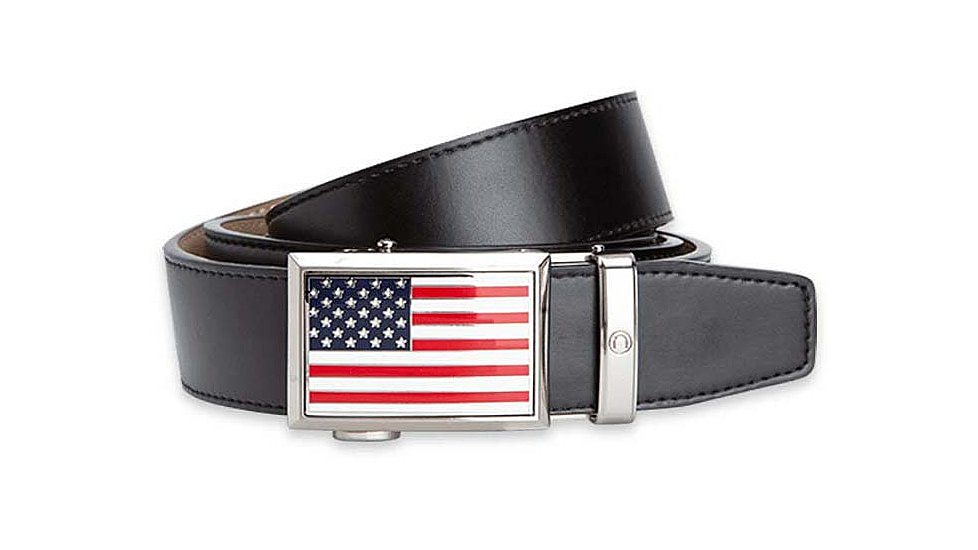 Nexbelt USA Heritage Golf Belt, Black, PCE3378