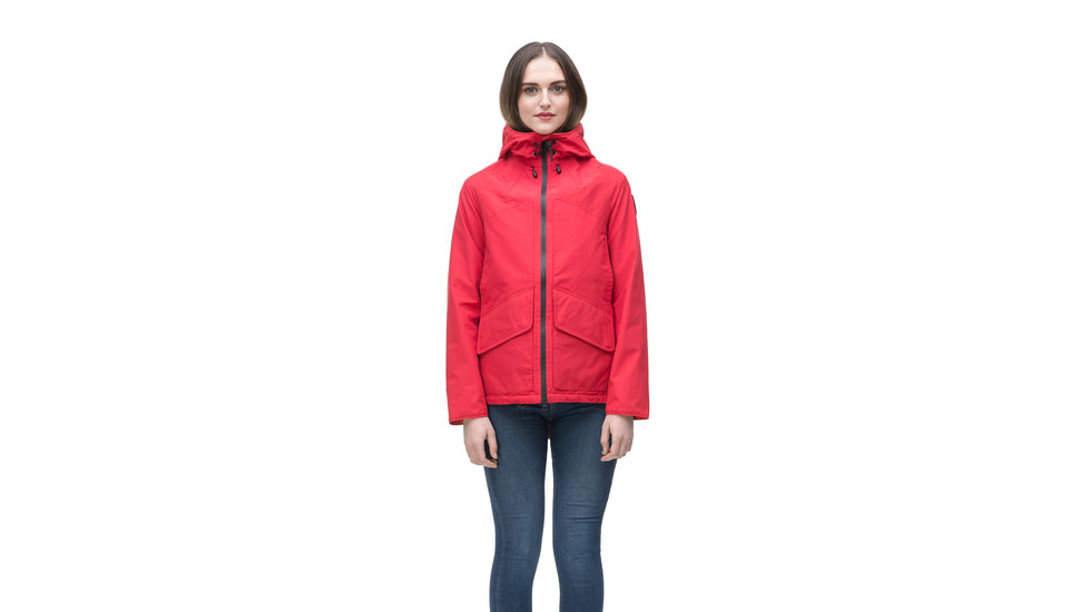 Nobis Harriet Rain Jacket - Womens, Red, Extra Small, HARRIET-RED-XS