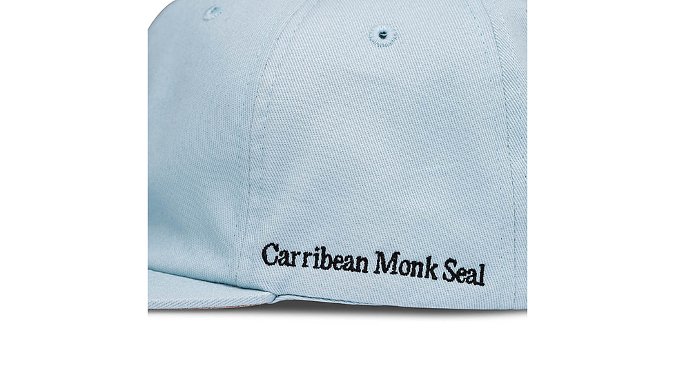 Nocs Provisions Extinct Creature Six Panel Cap, Carribean Monk Seal, One Size, NOC-SIX-CMS