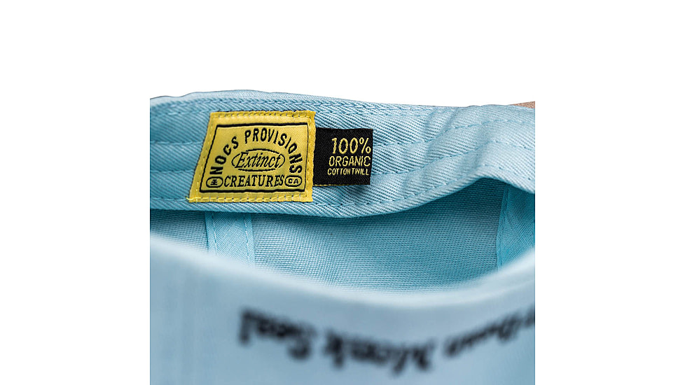 Nocs Provisions Extinct Creature Six Panel Cap, Carribean Monk Seal, One Size, NOC-SIX-CMS